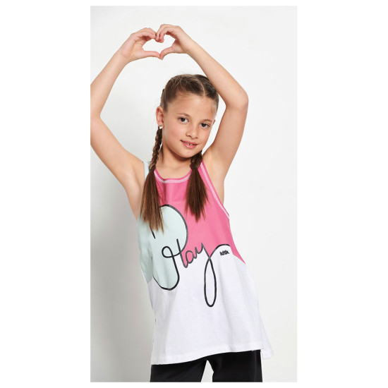 Bodytalk Παιδική αμάνικη μπλούζα BDTKG Long SLVLS Top Asymmetrical